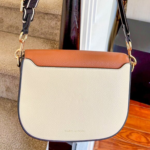 Marc Jacobs Small Colorblock Signet Saddle Bag - Picture 3 of 8